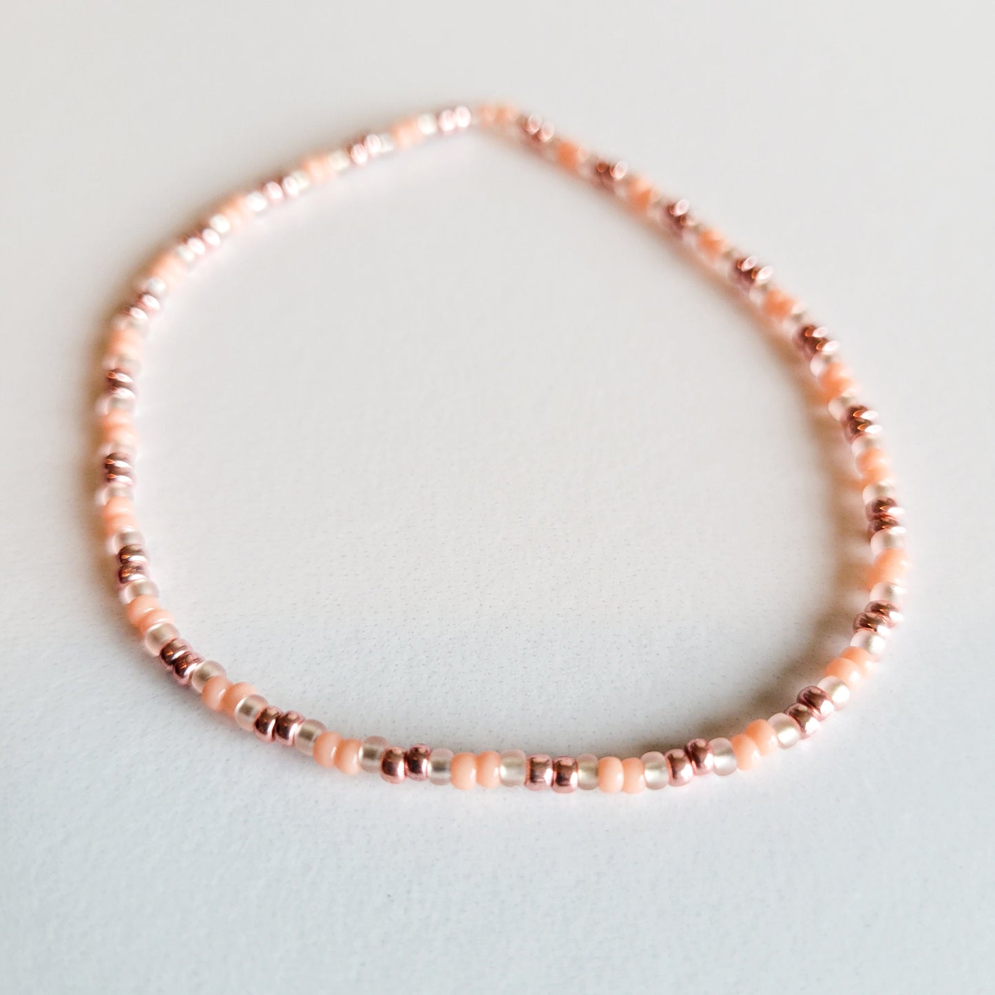Peach Bellini Stretch Bracelet