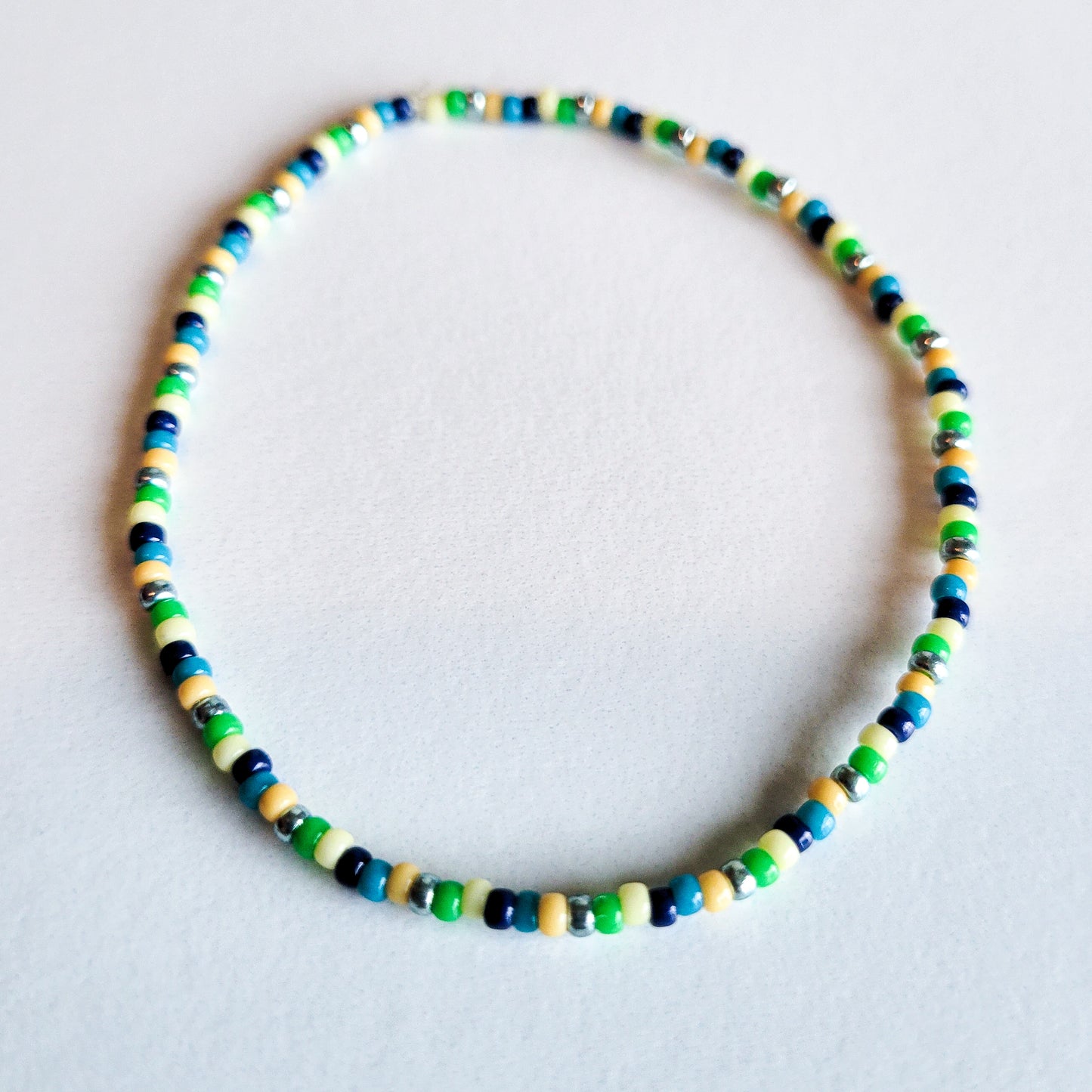 Summer at the Lake Stretch Bracelet