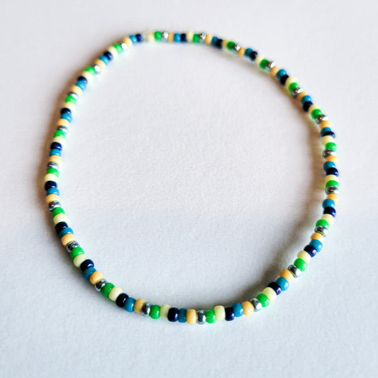 Summer at the Lake Stretch Bracelet