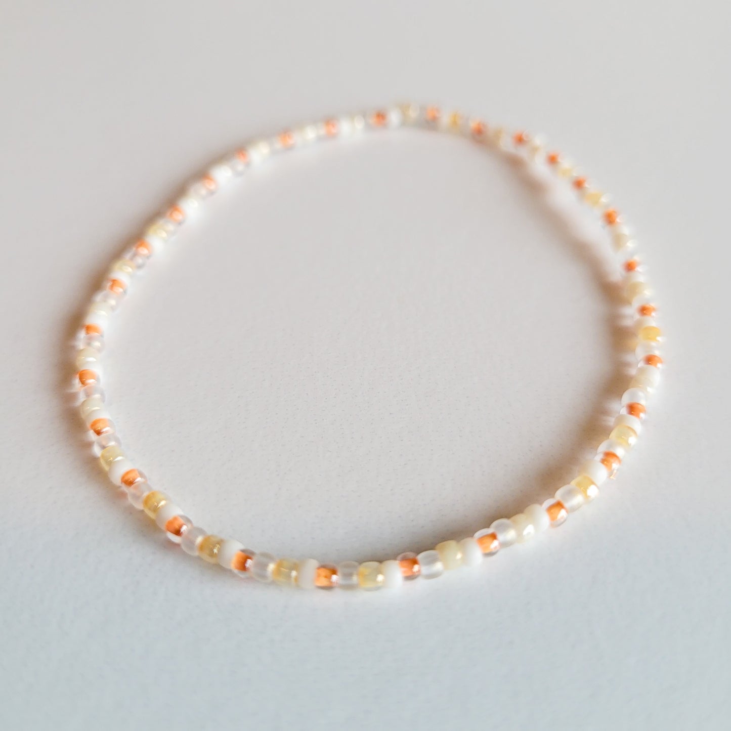 Creamsicle Stretch Bracelet