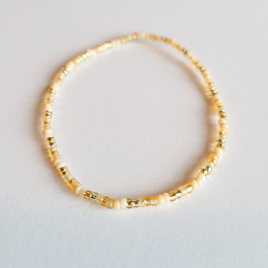 Champagne Stretch Bracelet