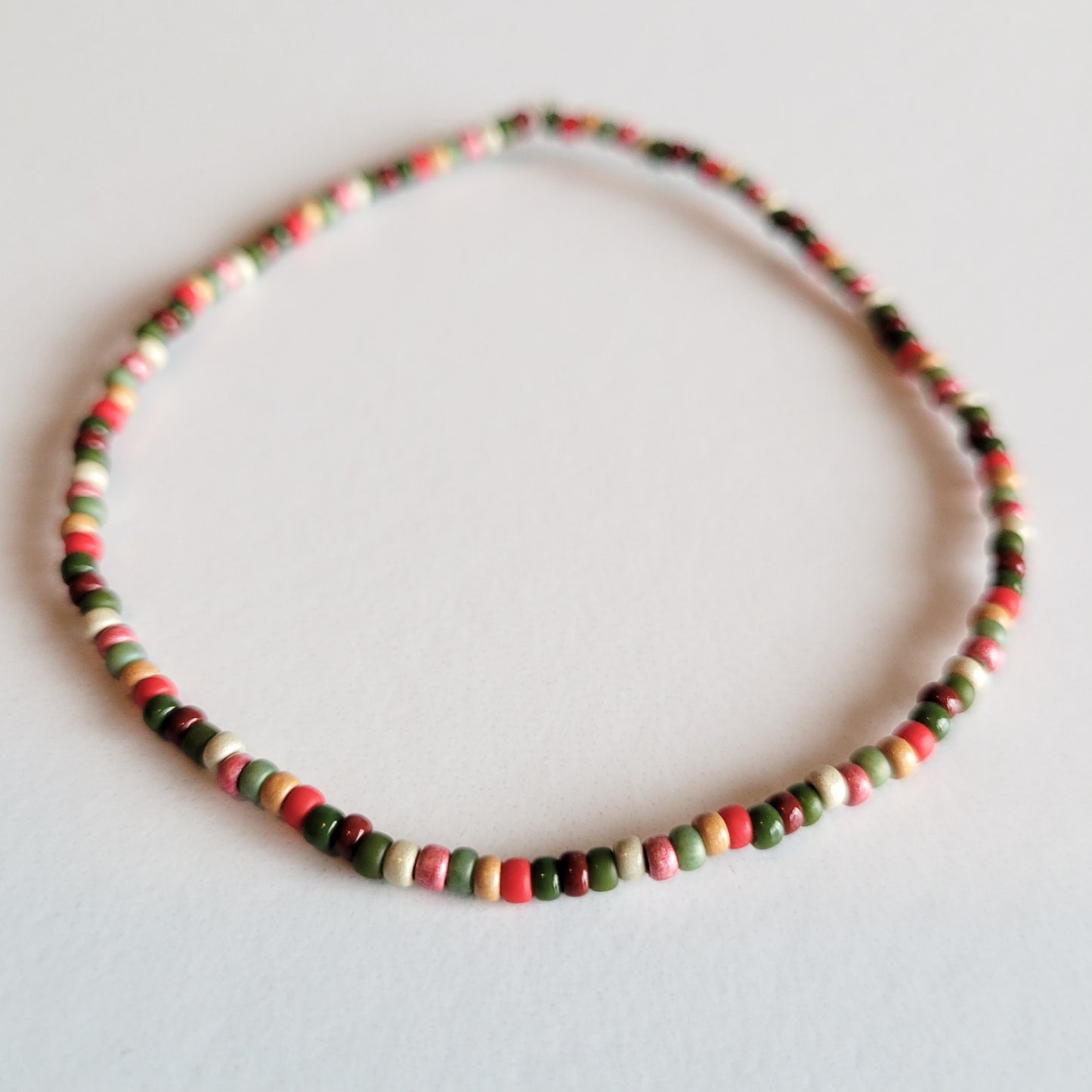 Country Christmas Stretch Bracelet