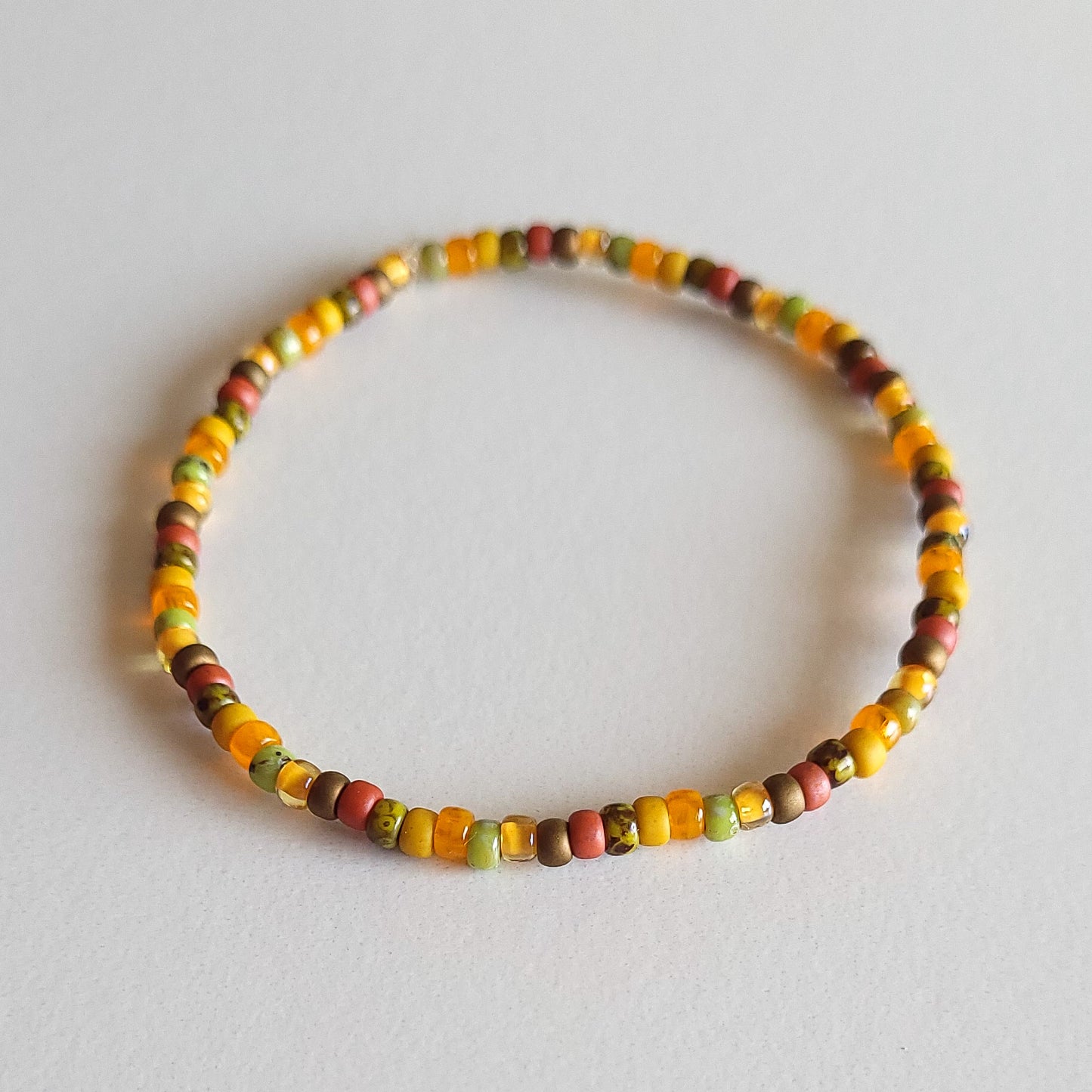 Falling Leaves Stretch Bracelet