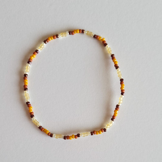 Creme Brulee Stretch Bracelet