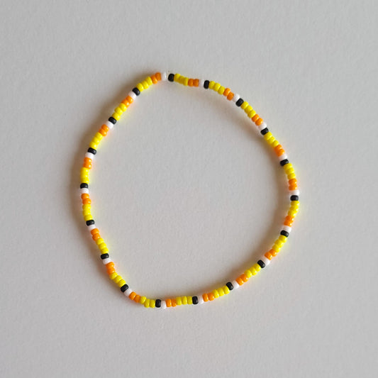 Candy Corn Stretch Bracelet