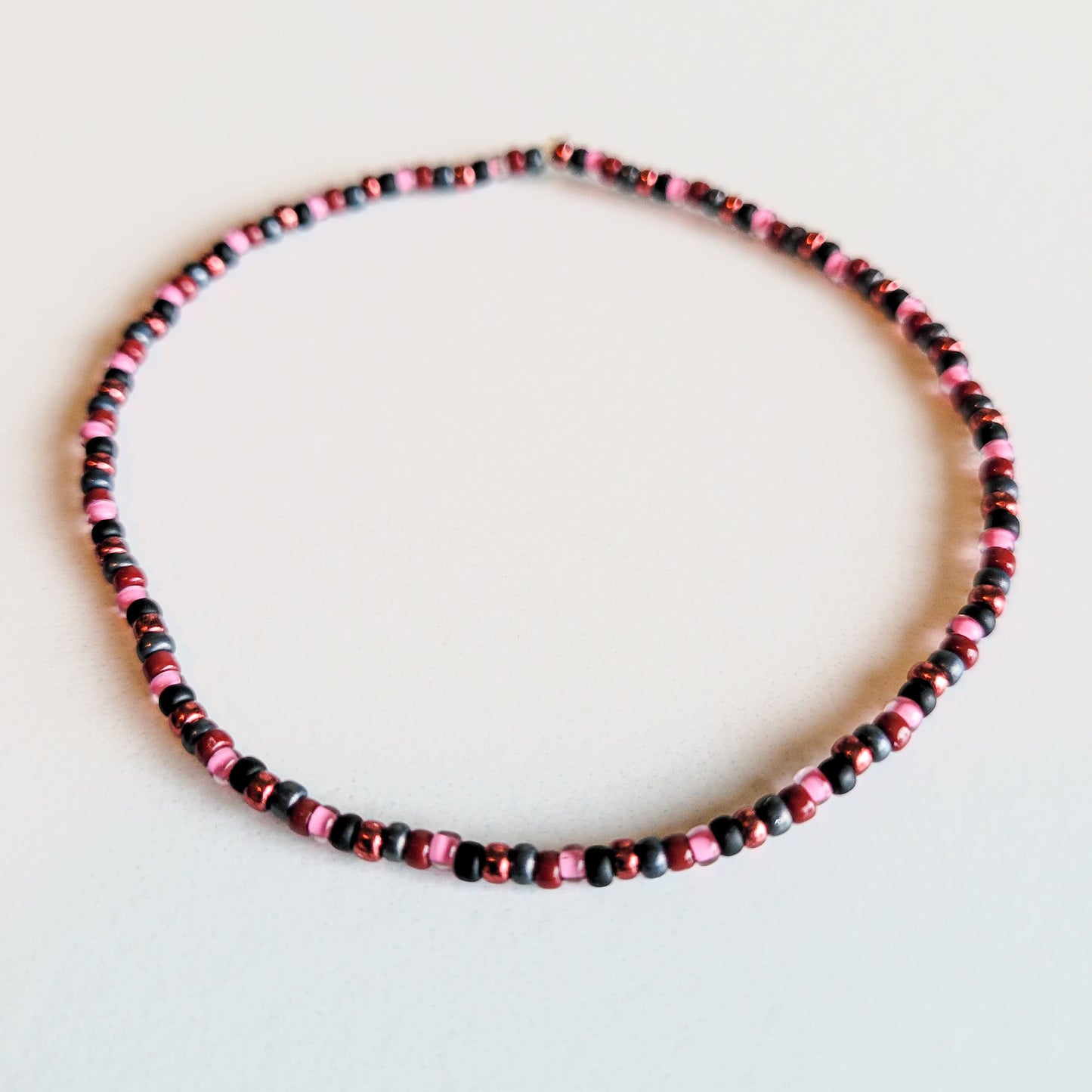 Raspberry Stretch Bracelet