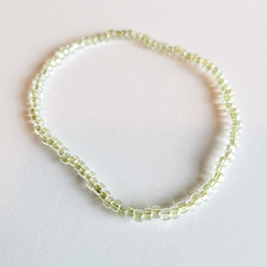 Sparkling Celery Stretch Bracelet