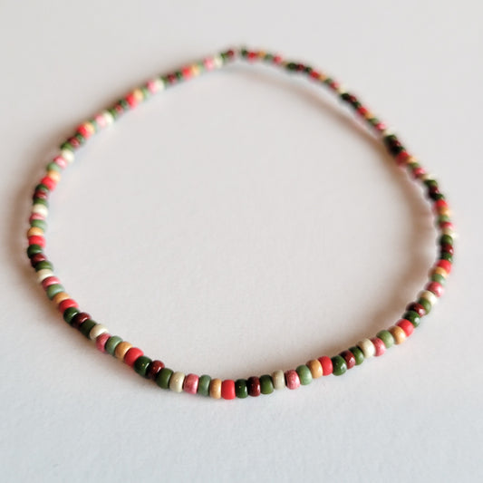 Country Christmas Stretch Bracelet