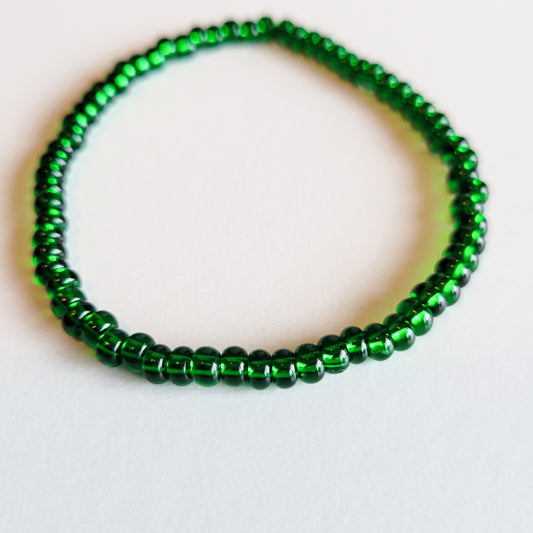 Evergreen Shine Stretch Bracelet