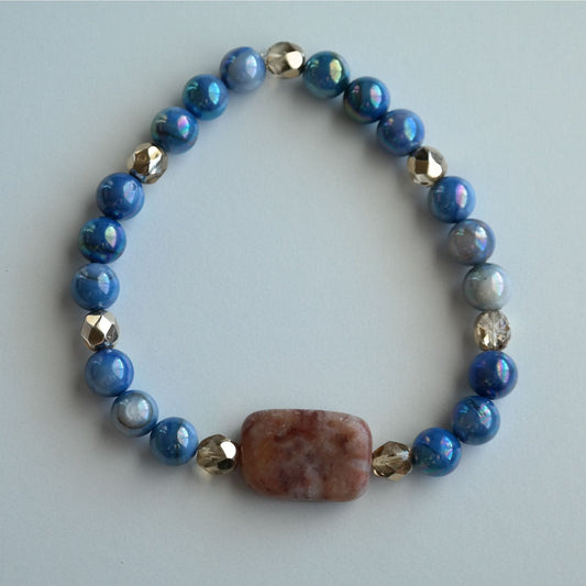 Periwinkle Stretch Bracelet